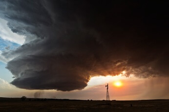 Supercell storm