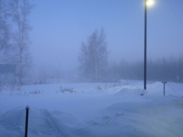 Ice fog