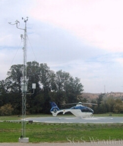 meteorological system at heliport by SGS Weather