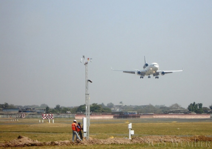 airport weather observation system AWOS at Mumbai Airport sgs weather