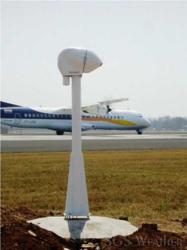 airport weather observation system RVR Mumbai