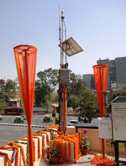 noise pollution monitoring station at ITO New Delhi