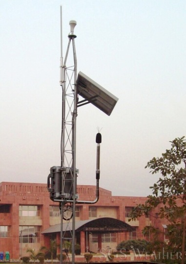 noise pollution monitoring station at Delhi College of Engineering