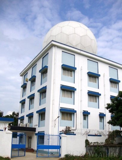 doppler weather radar Indian meteorological department at Agartala sgs weather