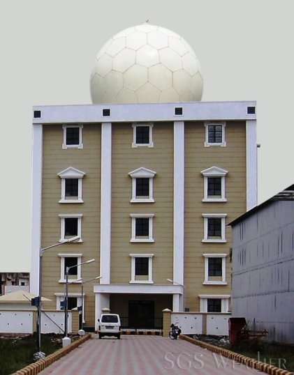 doppler weather radar India meteorological department at Nagpur by SGS weather