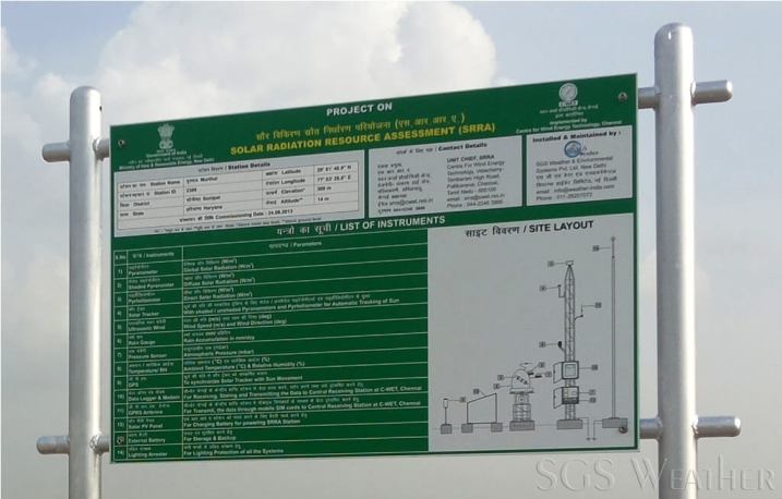 cwet solar radiation station display sgs weather